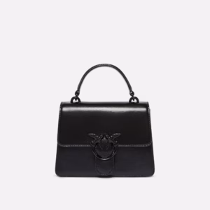 Borsa a mano piccola Mini Love Bag One Top Handle Light in pelle shiny