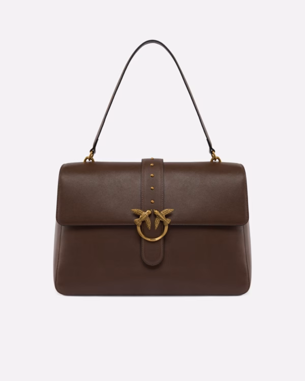 Borsa a spalla maxi Love Bag Slouchy in pelle
