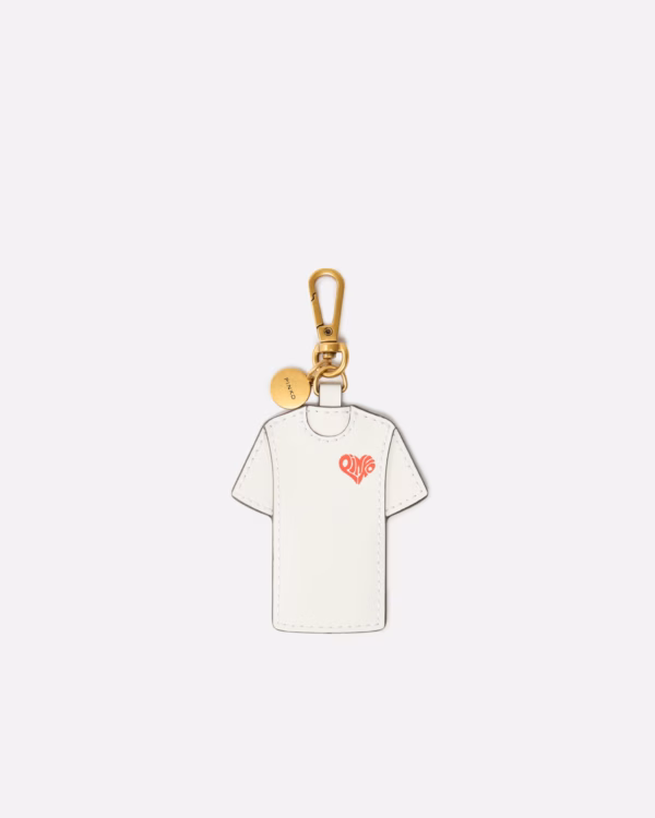 Charm portachiavi T-shirt PINKO Is Amore