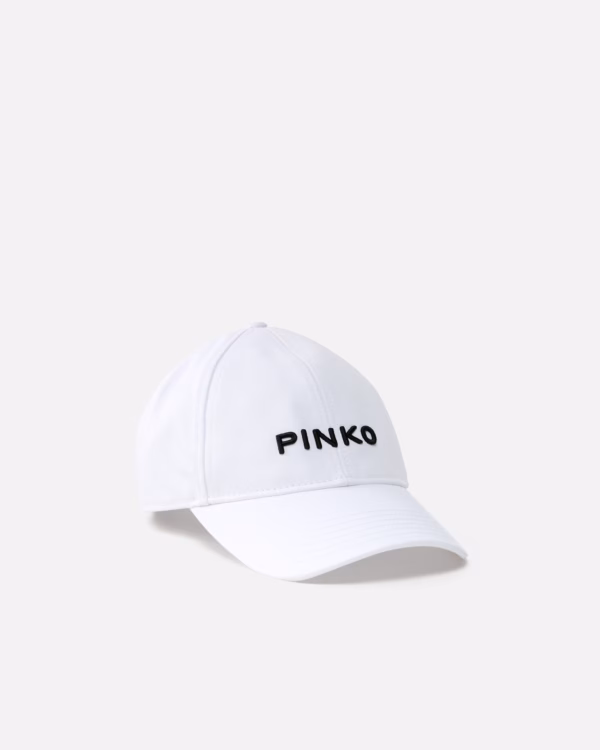 Cappellino con visiera e logo ricamato