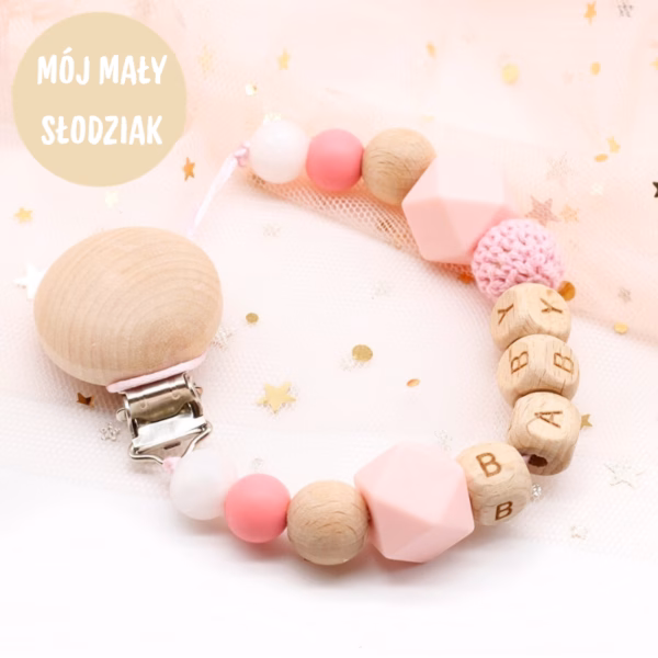 Woods™ – Personalizowany Łańcuszek do Smoczka