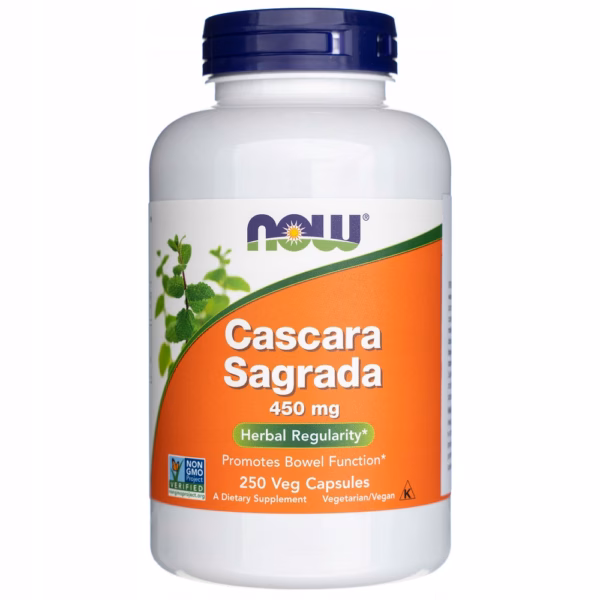 Cascara sagrada 450 mg Suplement diety