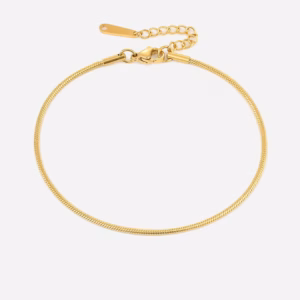 Shanileigh | Różowa Cavigliera w Złocie 18K