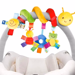 Baby Mobile Snake™ – Zabawka do wózka i samochodu – Pluszowa spirala