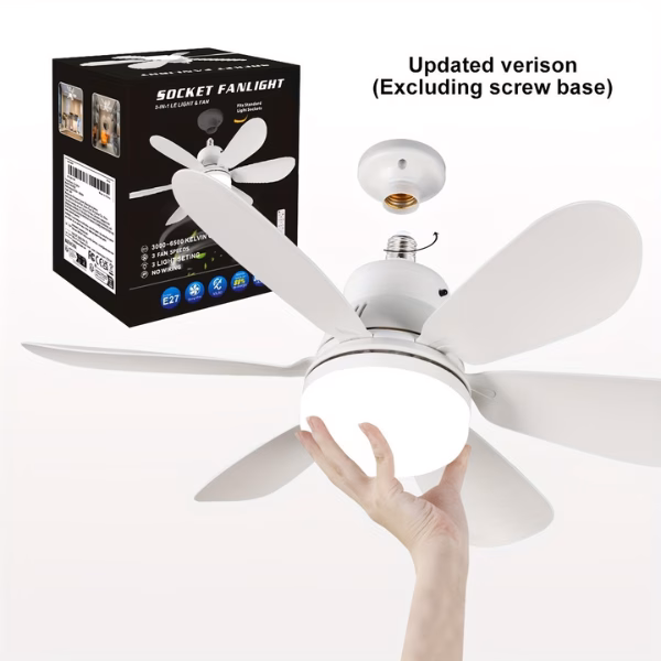 BREEZELITE™ – WENTYLATOR SUFITOWY Z OŚWIETLENIEM
