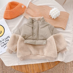 Mini Fashion™ – Ciepła kurteczka dziecięca – Odzież dziecięca