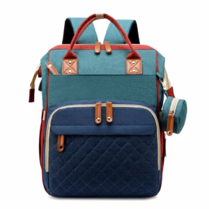 TravelNest – Zawsze miejsce do odpoczynku – torba na pieluchy 2 w 1 z łóżeczkiem dla dziecka