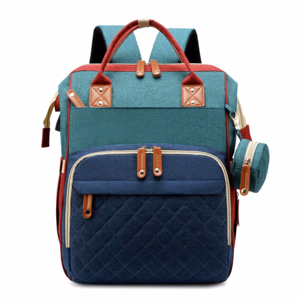 TravelNest – Zawsze miejsce do odpoczynku – torba na pieluchy 2 w 1 z łóżeczkiem dla dziecka