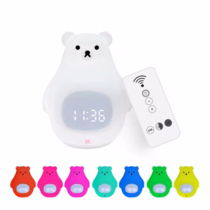 Bear Alarm™ – Budzik z lampką nocną LED – Budzik z misiem