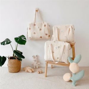 MiluBaby – Przestronna i lekka – luksusowa torba na pieluchy