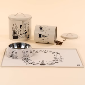 Mata silikonowa Moomin for Pets 80-lecie 60×40 cm Muurla