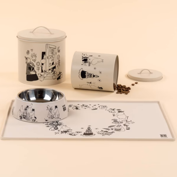 Mata silikonowa Moomin for Pets 80-lecie 60×40 cm Muurla