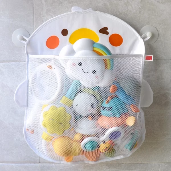 Cartoon Bag™ – Porządek podczas kąpieli – torba na zabawki do kąpieli