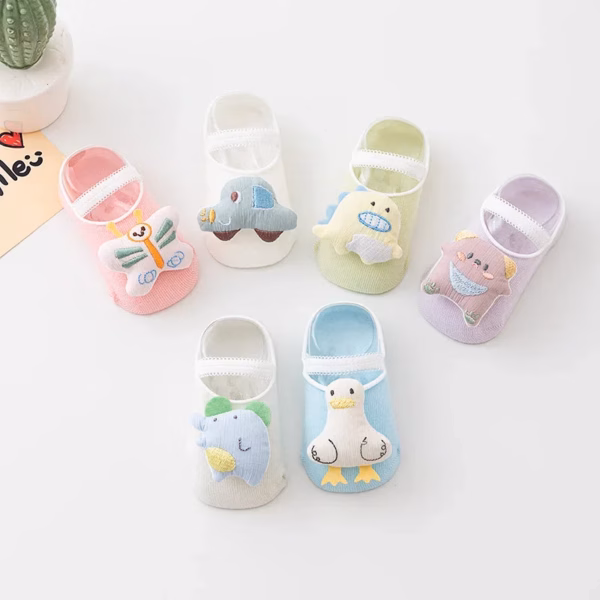 Mini Fashion™ – Pastelowe skarpetki dziecięce – Akcesoria dla dzieci