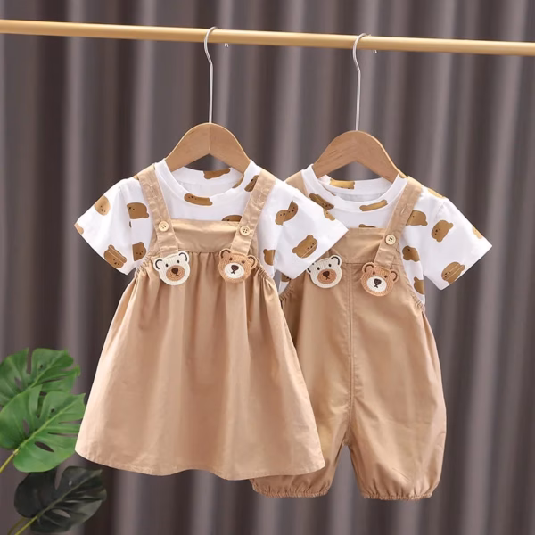 Mini Fashion™ – Zabawny i wygodny – zestaw dziecięcy Bears
