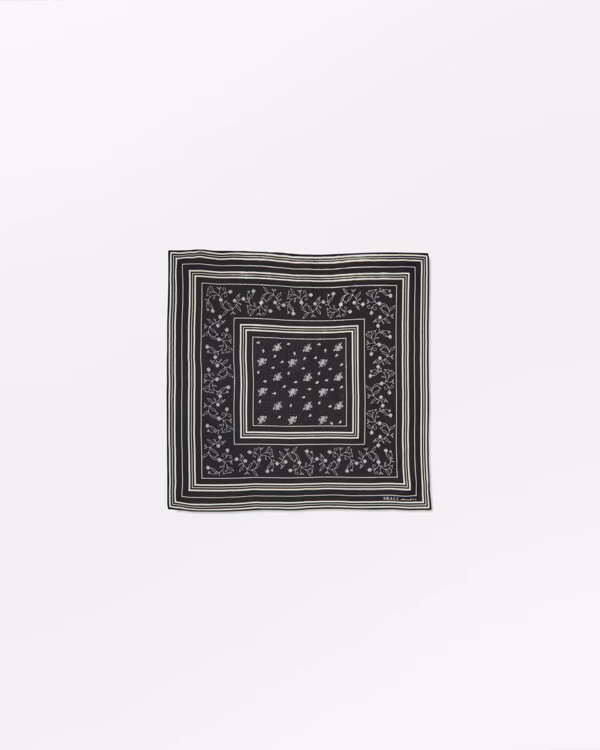 Apaszka Skall Classic Black/Light Cream